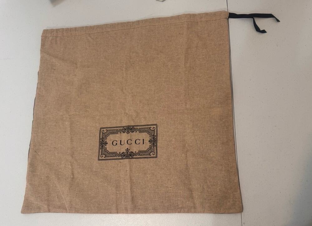 Gucci x Balenciaga Dust Bag 20x19 Cotton